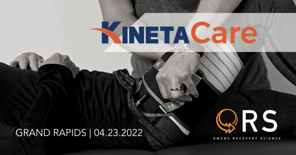 Blood Flow Restriction Course at KinetaCare